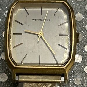 Wittnauer Vintage Gold and Silver tone Watch running perpetual